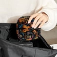 thumbnail image 6 of Musical Instrument Pad Bag Small Bag Canvas Pouch with Zipper Small Pouch with Zipper for Sanitary Napkins Storage, Made of Velvet Fabric, Sponge, 6 of 6