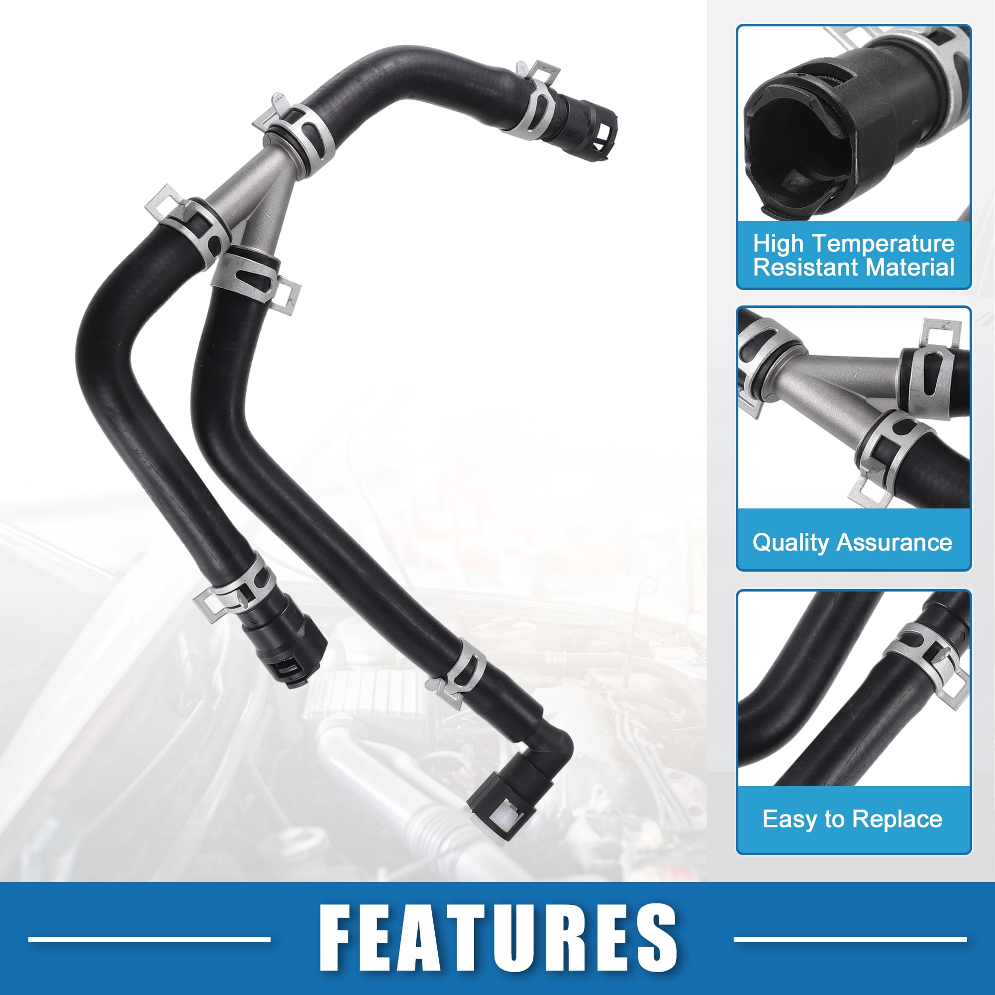 Unique Bargains Engine Heater Hose Assembly No.BL1Z18472B for Ford Expedition 2011-2014