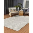 thumbnail image 3 of Rugs.com Outdoor Bohemian Collection Rug – 4' x 6' Gray Flatweave Rug Perfect For Entryways, Kitchens, Breakfast Nooks, Accent Pieces, 3 of 9