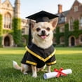thumbnail image 7 of Graduation Doll Clothes Class of 2026 Plush Stuffed Animal Outfit Pet Dog Doll Cap and Gown Fits 12" Doll Bear for Graduation Day Gifts, 7 of 7