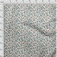 thumbnail image 4 of oneOone Velvet Light Brown Fabric Floral Sewing Material Print Fabric By The Yard 58 Inch Wide, 4 of 5