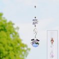 thumbnail image 3 of Candelabro de bola de cristal, prisma colgante, atrapasol colgante, decoración de jardinería, atrapasol, 3 of 5