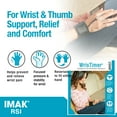 thumbnail image 6 of Brownmed IMAK RSI WrisTimer Wrist Support - Small - Black, 6 of 7