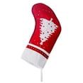 thumbnail image 4 of Allstate 22" Red and White Embroidered Tree with Rhinestones Christmas Stocking, 4 of 4
