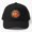 Black, variant on Flying Hellfish Baseball Cap, Military-Inspired Fish Character Graphic Design, Classic Hat