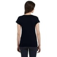 thumbnail image 3 of Gildan G64Vl Ladies' Softstyle Fitted V-Neck T-Shirt, 3 of 4