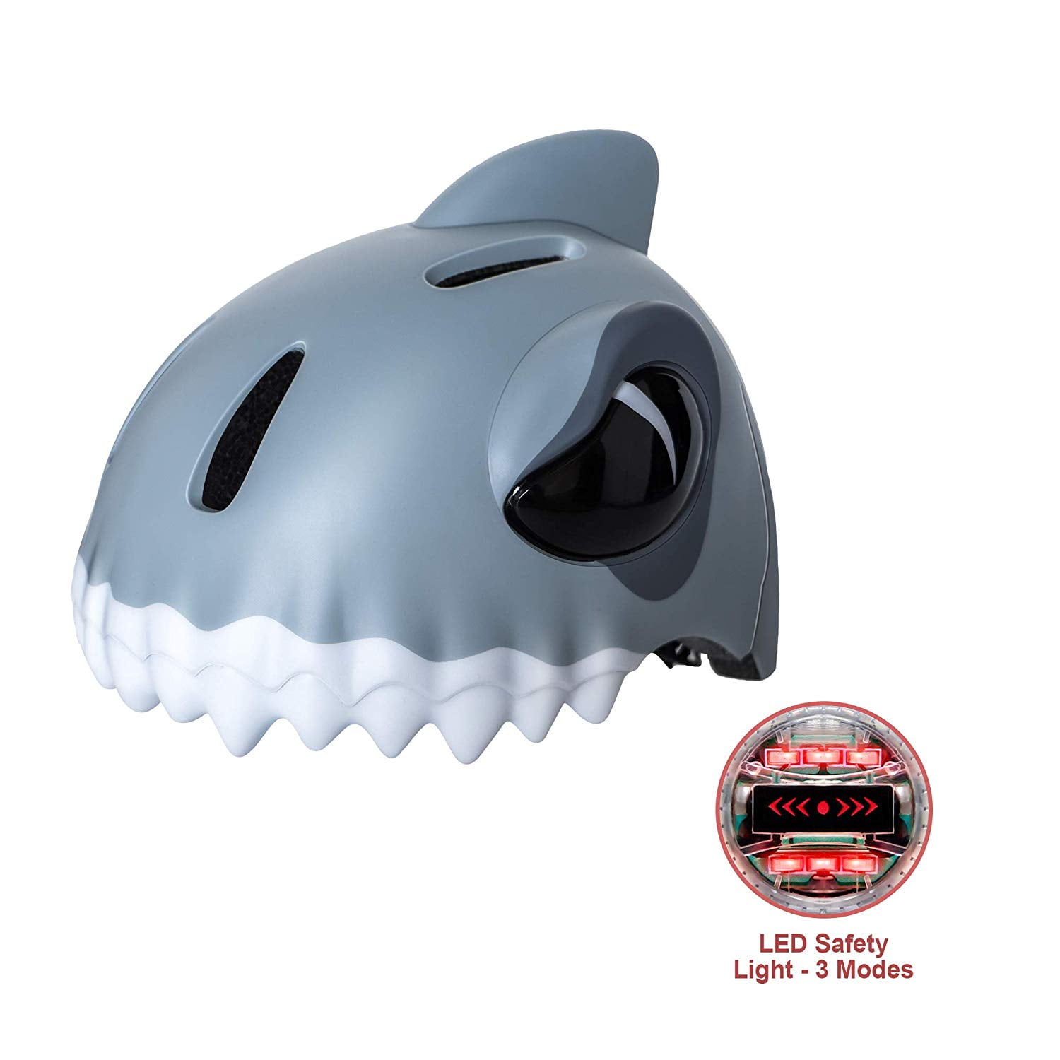 shark bicycle helmet