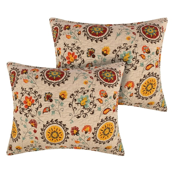 Greenland Home Fashions Andorra King Sham-Multi Multicolor