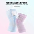thumbnail image 3 of Rodilleras deportivas para hombres y mujeres, rodilleras elásticas presurizadas, soporte para equipo de Fitness, baloncesto, voleibol, abrazadera protectora, vendaje brillar Electrónica, 3 of 5