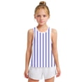 thumbnail image 2 of Posijego Débardeur Rayé pour Tout-Petits Garçons Filles, Coupe Ample, Col Rond, Sans Manches, T-Shirt d'Été Décontracté pour la Plage, 2 of 6