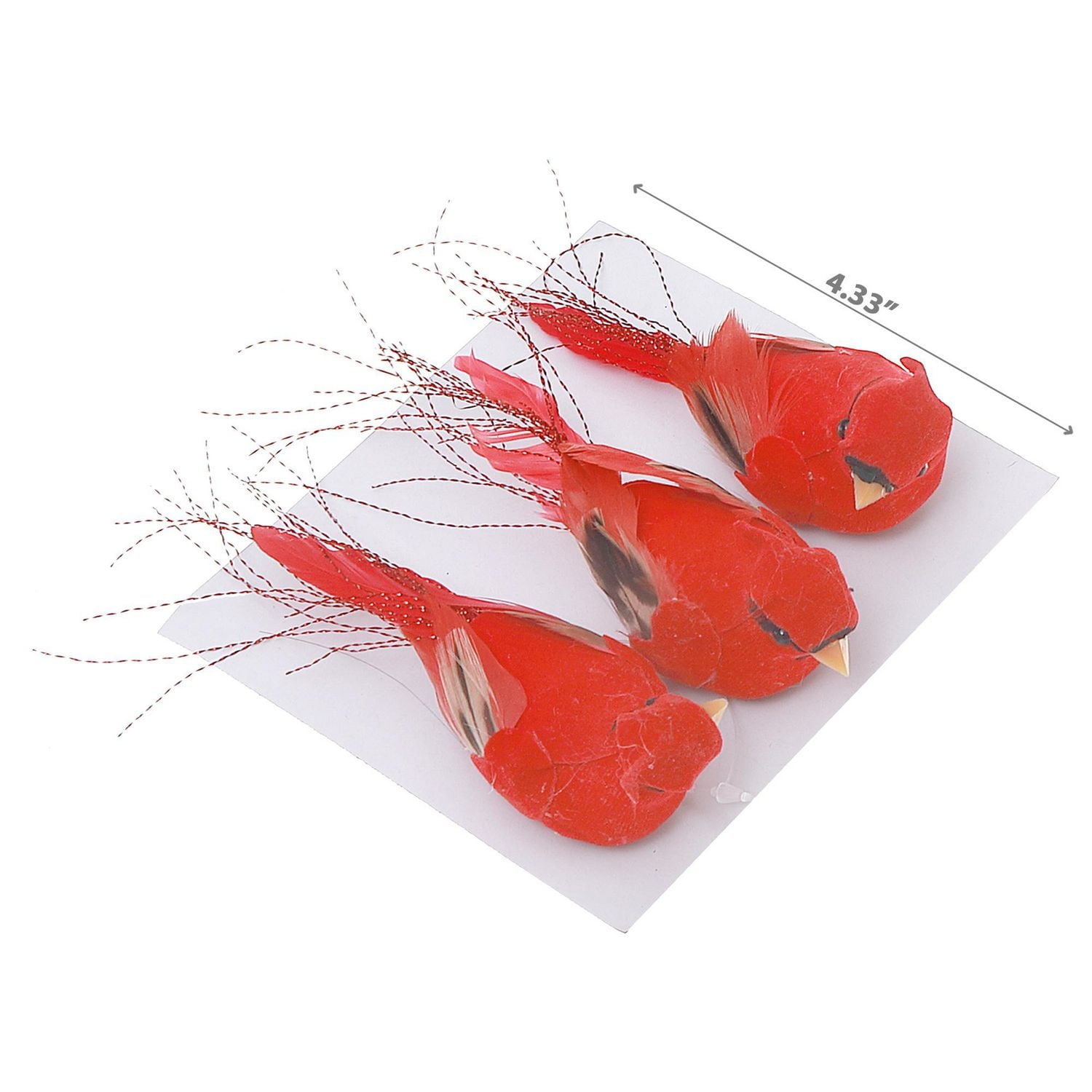 Cardinal Bird Red - Set of 12