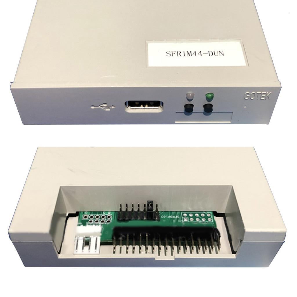 GOTEK SFR1M44-DUN 1.44MB USB SSD Floppy Drive Emulator 3.5”32-Bit 34pin CPU Industrial Controllers Floppy Disk Driver