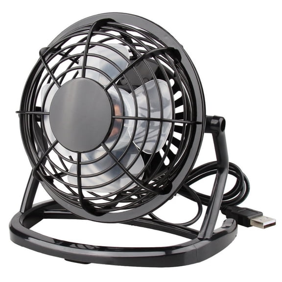 MLINS Mini Desk Fan USB Powered Desktop Fan Portable Personal Air Circulator Fan for Desktop