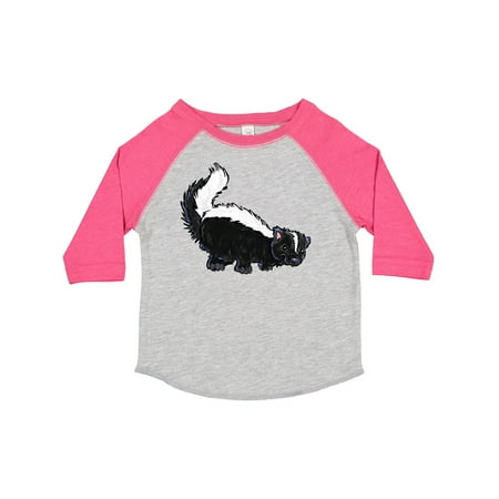 

Inktastic Animals Cute Skunk Gift Toddler Boy or Toddler Girl T-Shirt