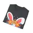 thumbnail image 4 of Cute Bunny Face Shirt Floral Print Glasses Rabbit Easter, 4 of 4