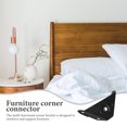 thumbnail image 6 of FOMIYES Corner Brackets 20Pcs Iron Versatile Design Quick Connection Furniture Components, 6 of 8