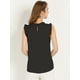 thumbnail image 5 of Blusa Elegante Sin Mangas Vintage Allegra K Para Oficina De Negocios Mujer Negro XS, 5 of 6