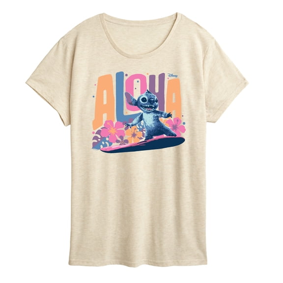 Lilo & Stitch - Aloha Stitch - Women's Short Sleeve Graphic T-Shirt