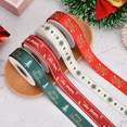 thumbnail image 2 of 3 Rollos Satinado  Labg  Decoracion Listón,listón De Navidad 2cm Verde, Blanco y Rojo, 2 of 5