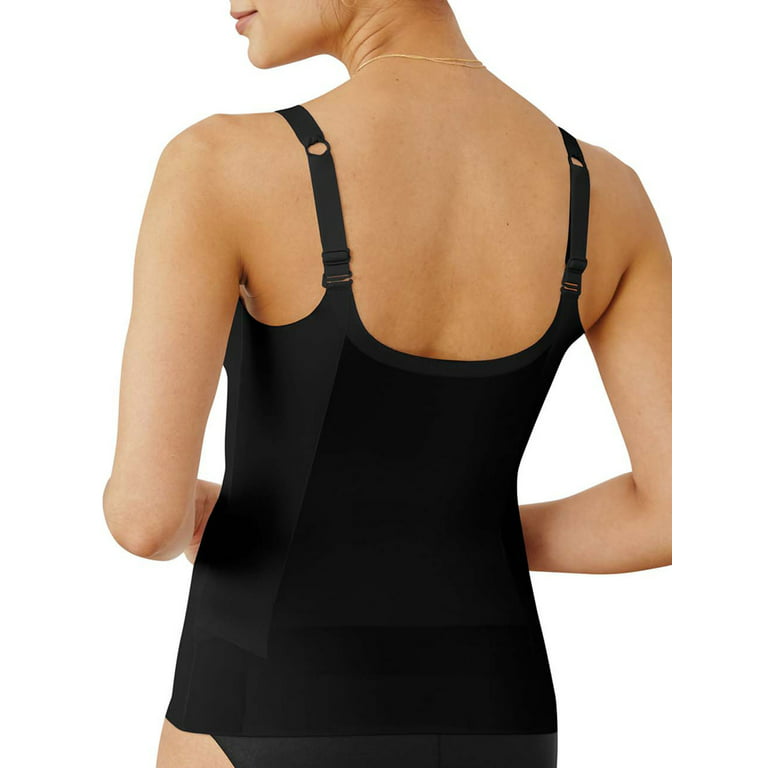 Maidenform Black Shapewear Cami with Built In Bra