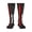 2 Black-1, variant on Women's Knee High Socks Firefighter Firefighting Flag Thermal Soft Knee Long Socks