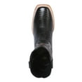 thumbnail image 6 of Men's Woven Print Leather Classic Western Cowboy Boots 'El General' Black Color 41790, 6 of 7