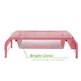 thumbnail image 6 of Mind Reader Monitor Stand, Ventilated Laptop Riser, Paper Tray, Storage, Office, Metal, Pink, 6 of 9