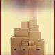 thumbnail image 4 of Cajas de embalaje de logística exprés de cartón extra duro más rígido antillenado de media altura rectangular, 4 of 5