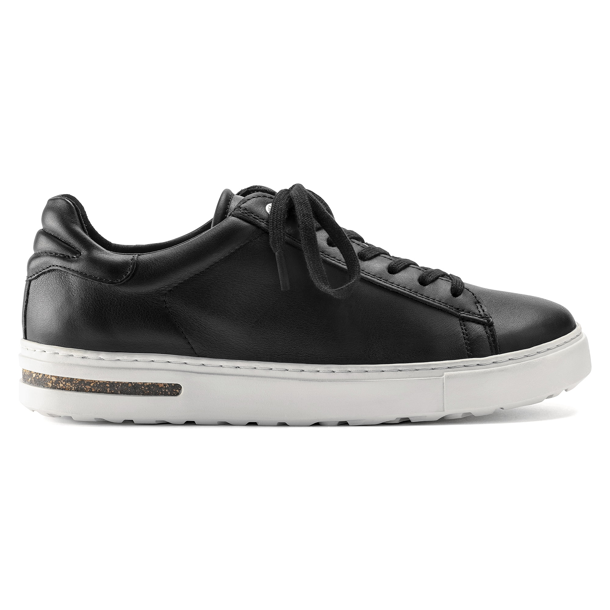 Birkenstock Bend Low II Leather Sneaker, 46, Black