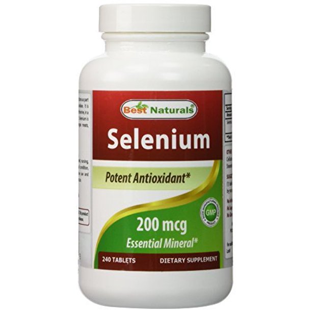 Selenium 200 mcg 240 Tablets by Best Naturals Essentials Minerals