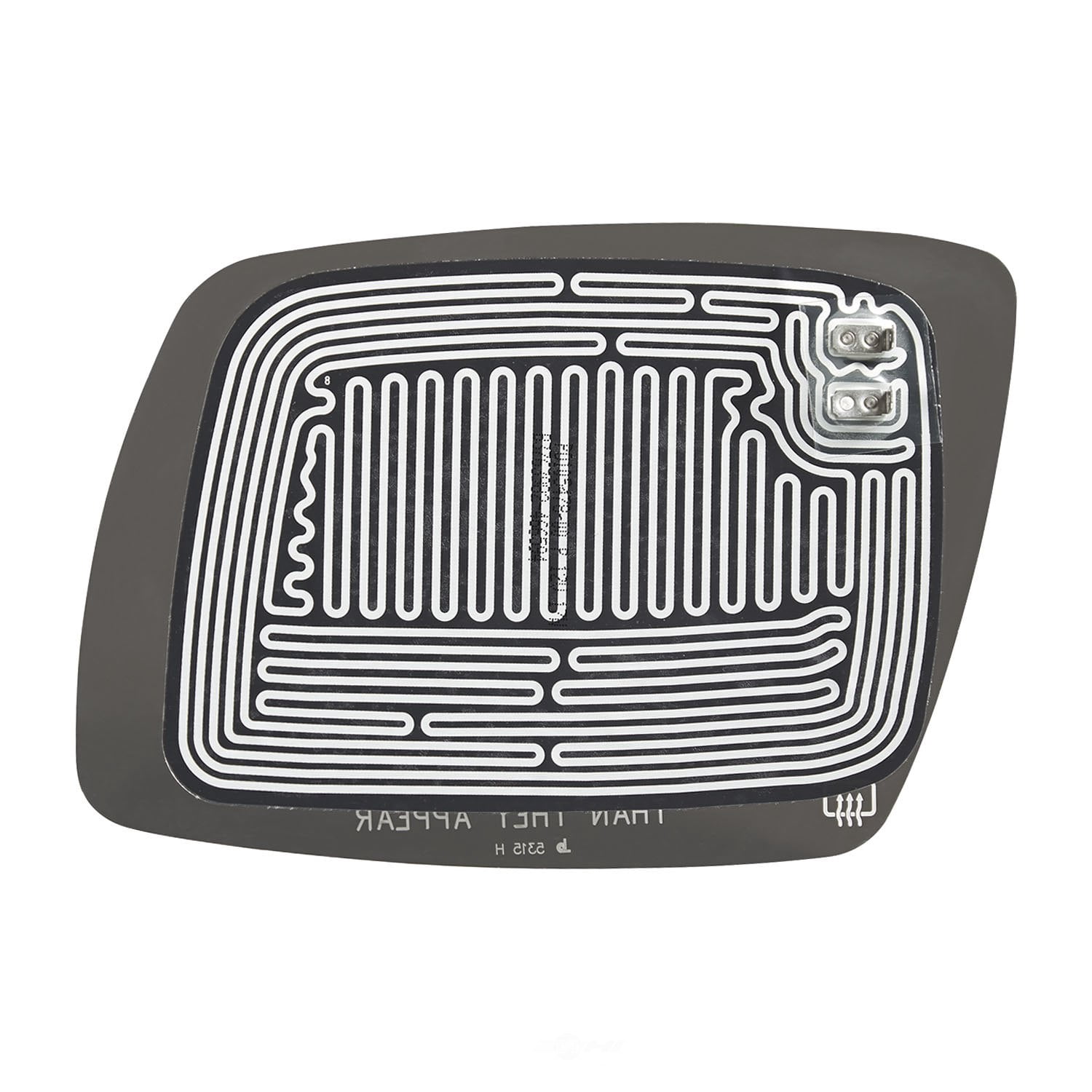 Burco Side View Mirror Replacement Glass - Clear Glass - 5315H