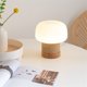 thumbnail image 5 of Lámpara de mesa de madera for dormitorio, decoración de mesita de noche., 5 of 6