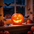 thumbnail image 6 of Yyuenw Halloween Jack-O'-Lantern LED Light, Waterproof Glowing Pumpkin Decoration for Outdoor Yard, Garden, Mall, Shop Window Display, 6 of 8