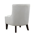 thumbnail image 5 of Lifestyle Solutions Mason Transitional Accent Chair, Light Grey Fabric, 5 of 7