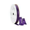 thumbnail image 2 of Offray Ribbon, Regal Purple 3/8 inch Single Face Satin Polyester Ribbon for Sewing, Crafts, and Gifting, 18 feet, 1 Each, 2 of 12