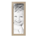 thumbnail image 2 of ArtToFrames 8" x 22" Natural Oak Picture Frame, 8x22 inch Brown MDF Poster Frame (WOM-4299), 3 Pack, 2 of 8