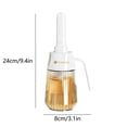 thumbnail image 3 of TIMIFIS Brush Bottle Oil Brush High Temperature Counteractive Oil Brush with Bottle Kitchen Pancake Barbecue Baking Food Grade Integrated Glass Oil Brush Bottle Kitchen Gadgets, 3 of 8
