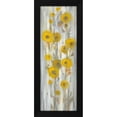 thumbnail image 2 of Silvia Vassileva 11x24 Black Modern Wood Framed Wall Art Titled - Roadside Flowers II Crop, 2 of 6