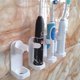 thumbnail image 4 of Punch Free Electric Toothbrush Holder Base Placer Storage Wall Rack Storage Base Seamless Bracket, 4 of 5