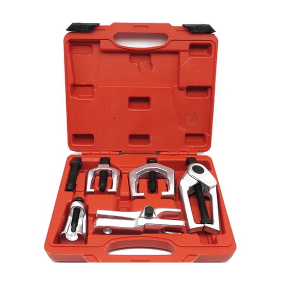 Amdohai Multifunctional 5pcs BallHead Removal Tool Set Ball Joint Separator Ball Joint Tie Rod Pitman Arm Puller Car Repairing Tools Kit Auto BallHead Extractor