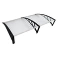 thumbnail image 4 of 39"*59" Polycarbonate Transparent Awning Door Awning for Windows and Doors, 4 of 16