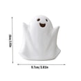 thumbnail image 3 of Halloween Night Light Ceramic Ghost Mini Soft Glow Bedside Desktop Ornament Gift by OVFUIZ, 3 of 6