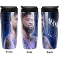 thumbnail image 4 of Jey Uso Merch Coffee Mug With Lids Thermos Plastic Travel Cup Reusable Cups For Hot And Cold Drink 350ml, 4 of 7
