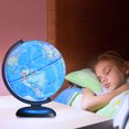 thumbnail image 4 of Costway 8 "Monde Éclairé à Jour W / Stand Intégré Vue de Nuit LED Enfants, 4 of 10