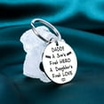 thumbnail image 5 of Dad Keychain Gifts from Son Daughter to Daddy Fathers Day Christmas Birthday, 5 of 6