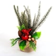 thumbnail image 2 of Mini árboles de Navidad adorno de escritorio tela de espuma de PVC accesorios para el hogar decoración del hogar adornos de fiesta tamaño Kits de decoración para fiestas Verde/Tamaño Grande Bewildely HA070117-01, 2 of 6