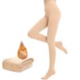 thumbnail image 1 of kurtrusly Skin Color Fleece Pantyhose Scratch-proof Tear-resistant And Long Service Life Pair With Pullover, 1 of 6