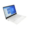 thumbnail image 3 of HP 14-dq0032dx 14" HD Notebook Computer, Intel Celeron N4020 1.1GHz, 4GB RAM, 64GB eMMC Flash Memory, Windows 11 Home S Mode, Snowflake White, 3 of 6