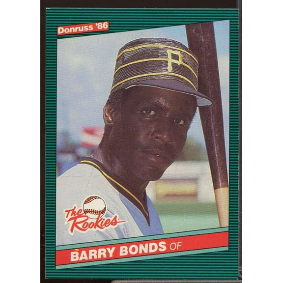 Barry Bonds Rookie Card 1986 Donruss Rookies #11