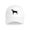 White, variant on - Black Lab Retriever Preppy - Adjustable 100% Brushed Unisex Casual Cotton Baseball Cap, Beige, 1